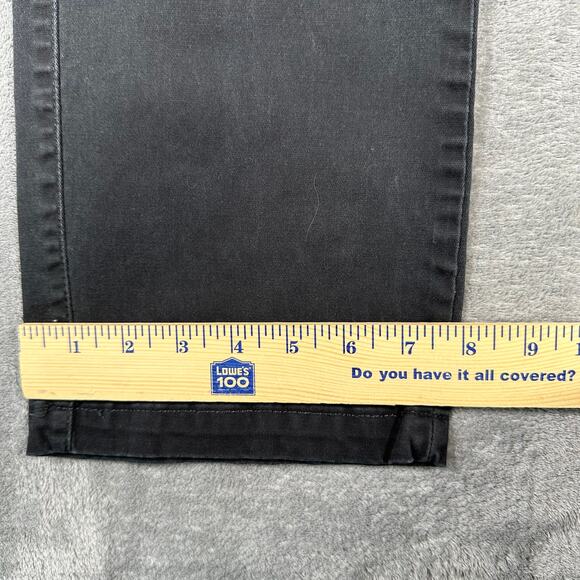 Lee Straight Fit Jeans Men's 30 x 30 Extreme Comfort Straight Leg Black - Picture 6 of 8